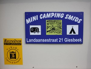 Minicamping Smids is een gezellige familiecamping.