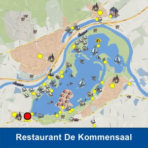Restaurant De Kommensaal bevindt zich nabij het strand Lathumse Hoek. KLIK HIER voor meer informatie