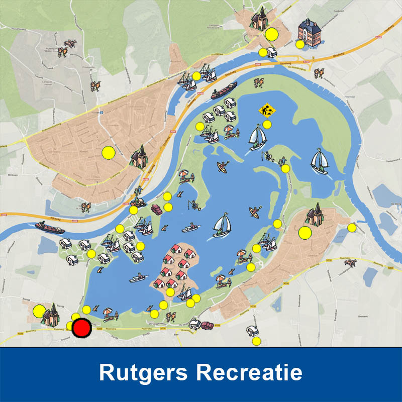 Bij RutgersRecreatie kunt u terecht voor o.a. uw watersport en kampeerbenodigdheden. KLIK OP DE AFBEELDING voor meer informatie.